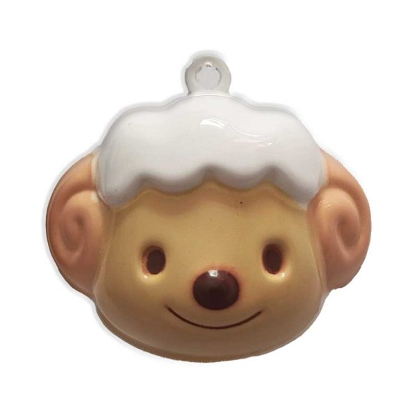Cascabel Decorativo Metálico – Tamaño Mini – Bell – Animales Granja – Oveja – Lamb – Música para tu Ropa y Complementos – 1,5 x 1,5 cm. – Moda The Happy Patch