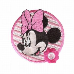 Parches Ropa Disney – Parche Bordado Ropa – (licencia oficial) – Animales – Minnie Mouse – 7,0 x 7,0 cm. - Moda The Happy Patch