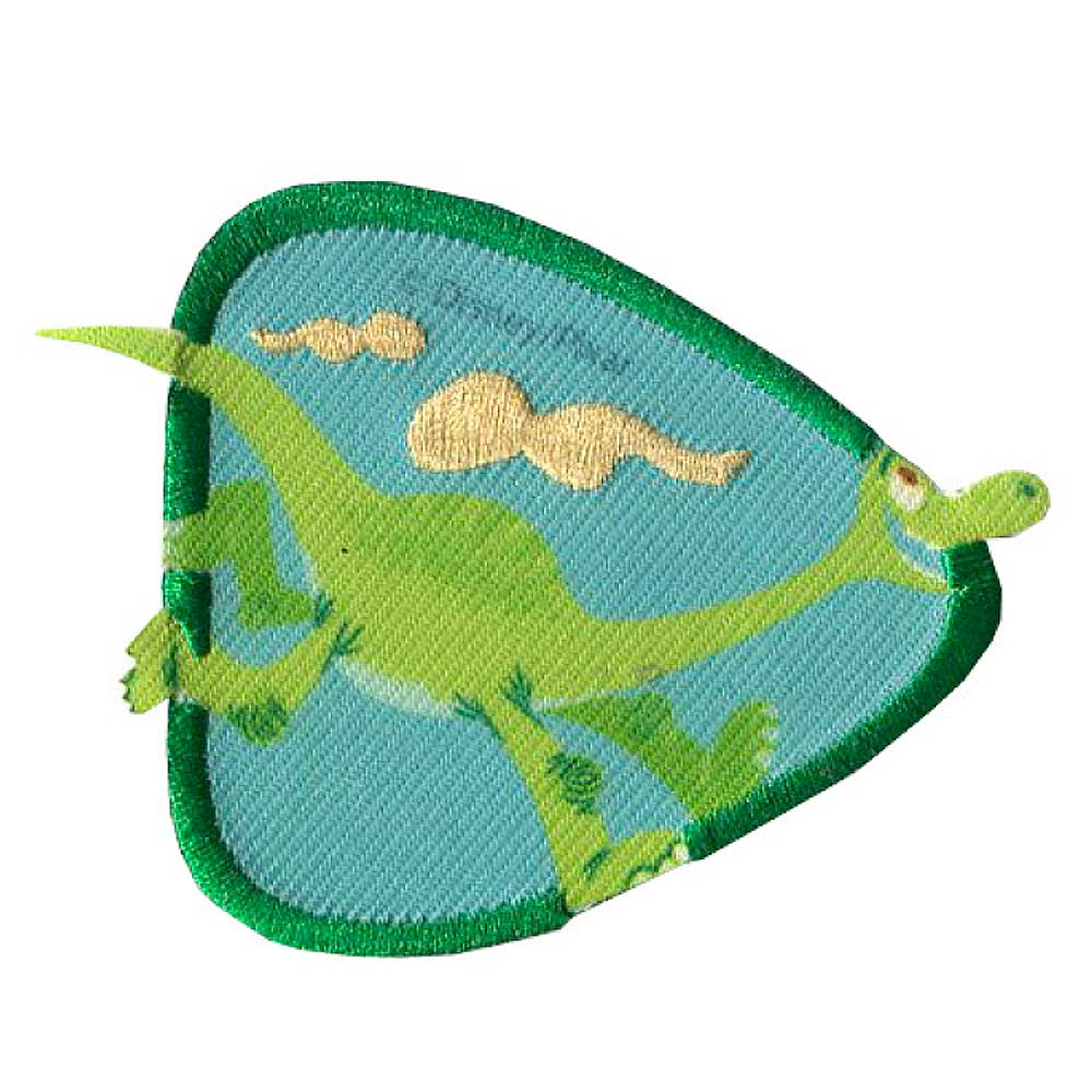 Parches Ropa Disney – Pixar – Parche Bordado Ropa – Animales – Dinosaurios – (licencia oficial) – The Good Dinosaur – El Viaje de Arlo – Arlo – 7,8 x 6,0 cm. - Moda The Happy Patch