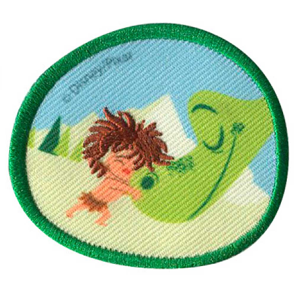 Parches Ropa Disney – Pixar – Parche Bordado Ropa – Animales – Dinosaurios – (licencia oficial) – The Good Dinosaur – El Viaje de Arlo – Arlo & Spot – 6,4 x 5,6 cm. - Moda The Happy Patch