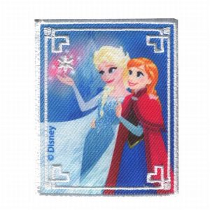 Parches Ropa Disney – Parche Bordado Ropa – (licencia oficial) – Frozen – Elsa & Ana – Princesas – Familia – Magia – Fantasía – 5,9 x 7,3 cm. - Moda The Happy Patch