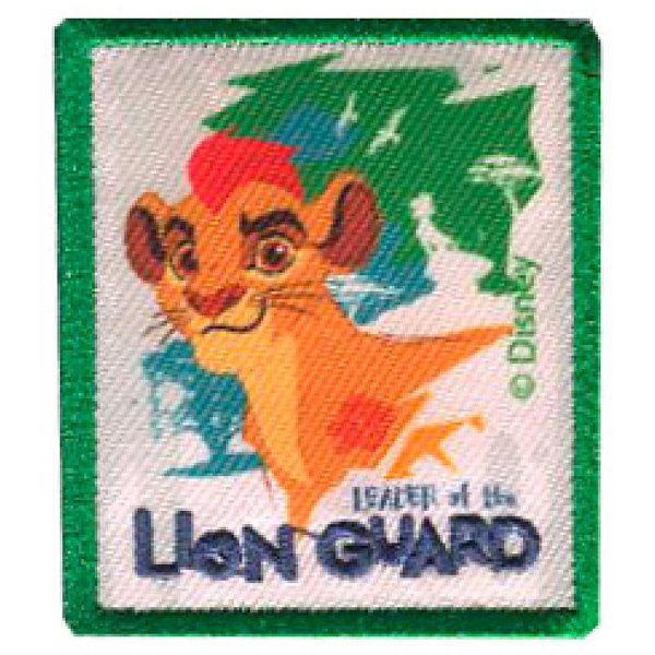 Parches Ropa Disney – Parche Bordado Ropa – Animales – (licencia oficial) – Lion Guard – La Guardia del León – Rey León – Kion – 5,0 x 5,8 cm. - Moda The Happy Patch