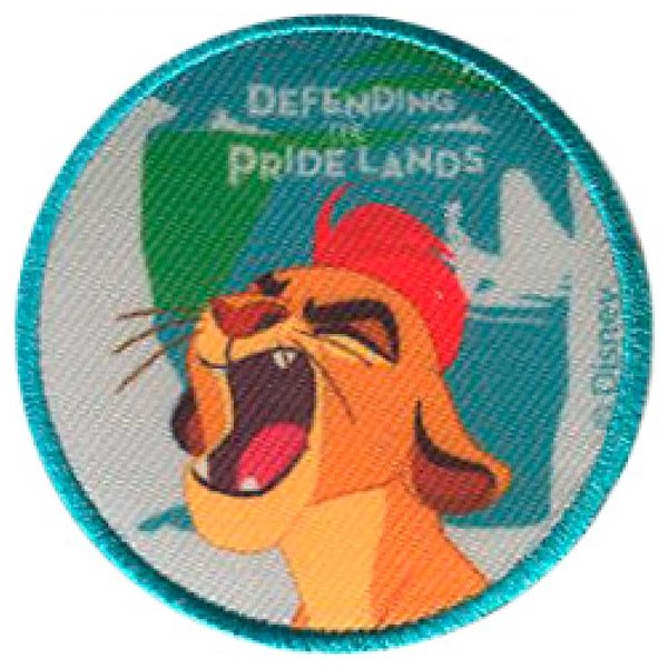 Parches Ropa Disney – Parche Bordado Ropa – Animales – (licencia oficial) – Lion Guard – La Guardia del León – Rey León – Kion – 6,0 x 6,0 cm. - Moda The Happy Patch