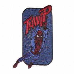 Parches Ropa Marvel – Parche Bordado Ropa – Héroes – (licencia oficial) – Spiderman – 8,7 x 5,5 cm. – Moda The Happy Patch