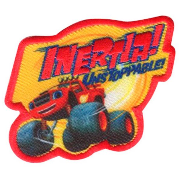 Parches Ropa Blaze – Parche Bordado Ropa – Guerrer@s – (licencia oficial) – Blaze & Monster Machines – Blaze – 6,0 x 5,4 cm. - Moda The Happy Patch