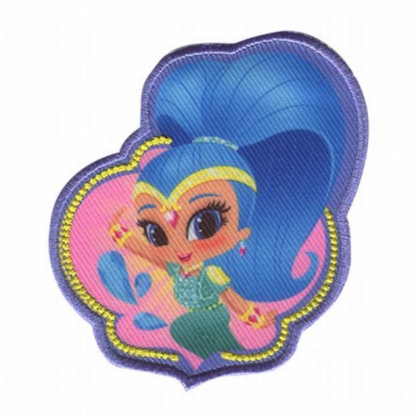 Parches Ropa Shimmer & Shine – Parche Bordado Ropa – Magia – (licencia oficial) – Shimmer & Shine – Shine – Genio – 7,2 x 8,4 cm. - Moda The Happy Patch