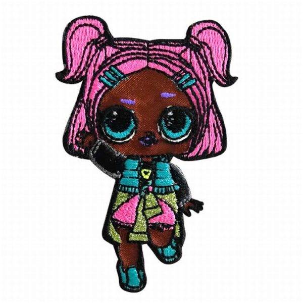 Parches Ropa Lol – Parche Bordado Ropa – (licencia oficial) – Lol Surprise – Urban – Tendencias – Estilo Urbano – Niños y Niñas – 4,7 x 7,4 cm. - Moda The Happy Patch