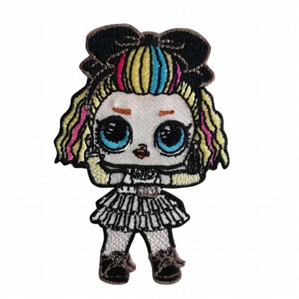 Parches Ropa Lol – Parche Bordado Ropa – (licencia oficial) – Lol Surprise – Pop – Tendencias – Estilo Urbano – Niños y Niñas – 4,9 x 7,1 cm. - Moda The Happy Patch