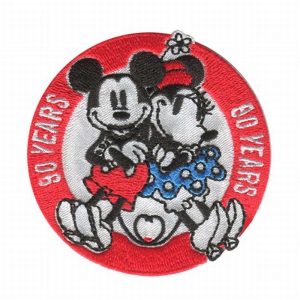 Parches Ropa Disney – Parche Bordado Ropa – Animales – (licencia oficial) – Mickey Mouse – Mickey & Minnie – 6,5 x 6,5 cm. - Moda The Happy Patch