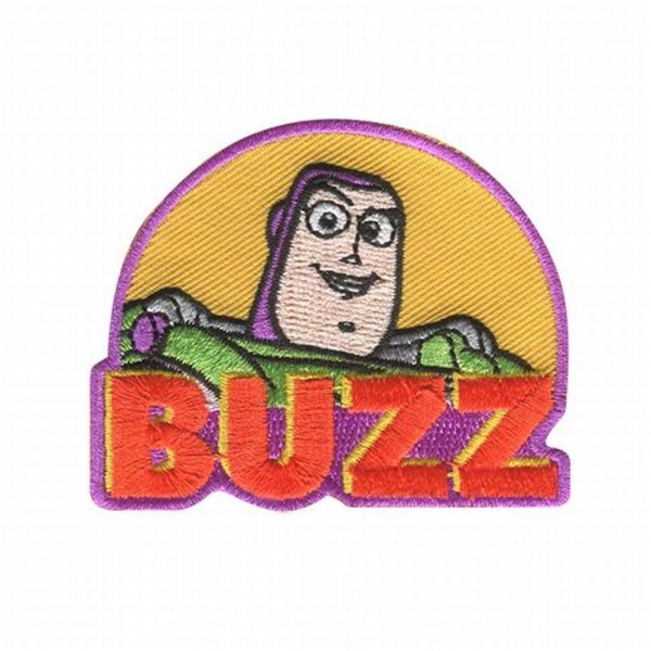 Parches Ropa Disney – Pixar – Parche Bordado Ropa – (licencia oficial) – Toy Story 4 – Buzz LightYear – Juguetes – Juegos – Aventuras – Aventurer@s – Futuristas – Héroes – 6,7 x 5,5 cm. - Moda The Happy Patch