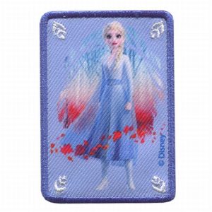 Parches Ropa Disney – Parche Bordado Ropa – (licencia oficial) – Frozen – Elsa – Princesas – Magia – Fantasía – 4,8 x 6,9 cm. - Moda The Happy Patch