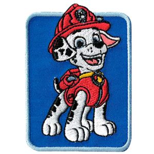Parches Ropa La Patrulla Canina – Parche Bordado Ropa – (licencia oficial) – Paw Patrol – Marshall – Mascotas – Animales – Perro Dálmata – 5,2 x 7,2 cm. – Moda The Happy Patch