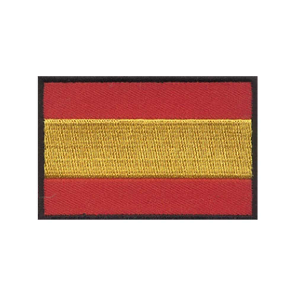 Parches Ropa Mini – Parches Bordados Ropa – Parche Mini – Bandera País – Bandera Nación – España – 4,0 x 2,6 cm. - Moda The Happy Patch