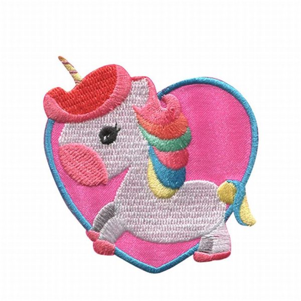 Parches Ropa – Parche Bordado Ropa – Exclusivo – Magia – Fantasía – Unicornio – 6,5 x 7,0 cm. - Moda The Happy Patch