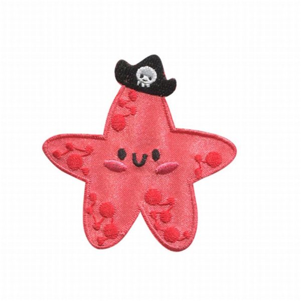 Parches Ropa – Parche Bordado Ropa – Exclusivo – Animales – Estrella – 5,9 x 7,1 cm. - Moda The Happy Patch