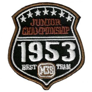 Parches Ropa – Parche Bordado Ropa – Exclusivo – Sport – Deportes – Escudo – 5,5 x 6,3 cm. - Moda The Happy Patch