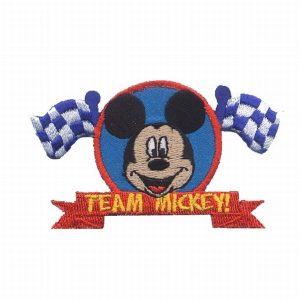 Parches Ropa Disney – Parche Bordado Ropa – Animales – (licencia oficial) – Mickey & Friends – Mickey & Team – 8,0 x 4,6 cm. - Moda The Happy Patch