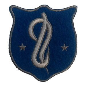 Parches Ropa – Parche Bordado Ropa – Exclusivo – Marítimo – Mar – Escudo – Anzuelo – Naval – Barco – Pesca – 5,2 x 5,9 cm. – Moda The Happy Patch