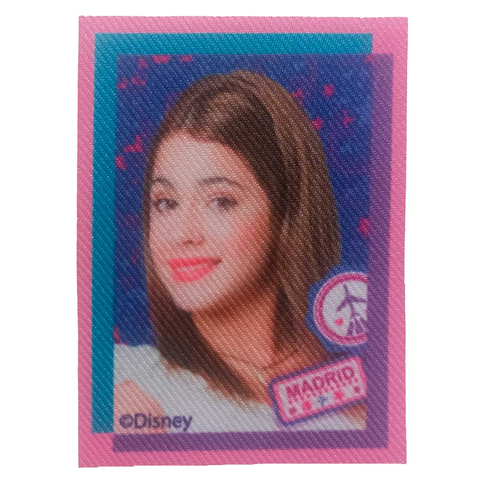 Parches Ropa Disney – Parche Impreso Ropa – (licencia oficial) – Violetta – Tendencias – Estilo – 6,0 x 8,0 cm. – Moda The Happy Patch