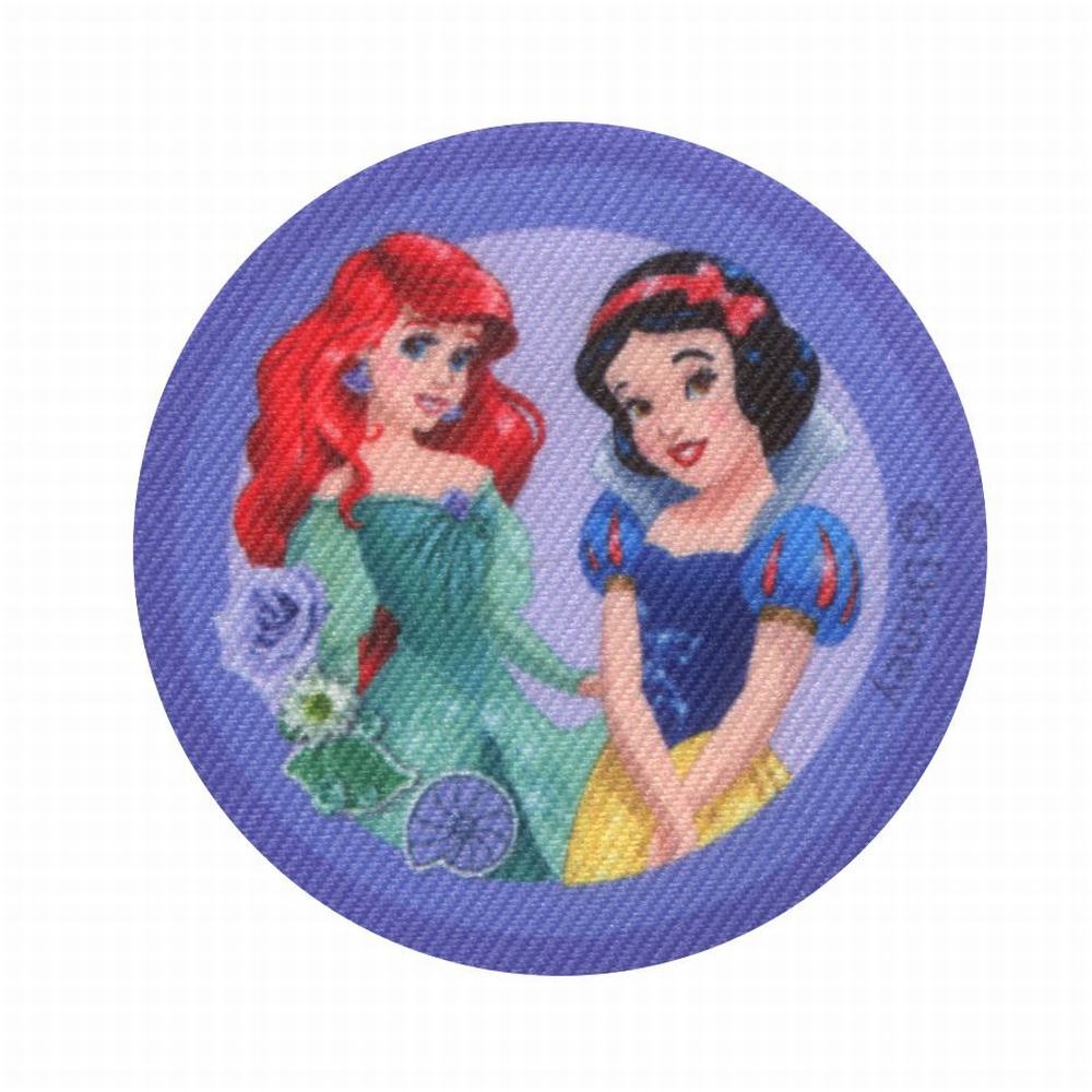 Parches Ropa Disney – Parche Impreso Ropa – Princesas – Ariel & Blancanieves – 6,5 x 6,5 cm. - Moda The Happy Patch