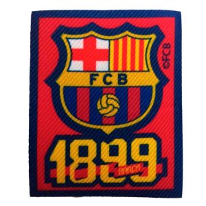Parches Ropa Fútbol Deportes – Parche Impreso Ropa – (licencia oficial) – Fútbol Club Barcelona FCB – Escudo – 5,5 x 6,9 cm. – Moda The Happy Patch