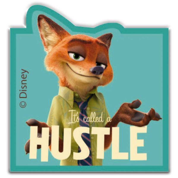 Parches Ropa Disney – Parche Impreso Ropa – Animales – Aventurer@s – (licencia oficial) – Zootopia – Zootrópolis – Nick Wilde – 5,9 x 6,1 cm. - Moda The Happy Patch