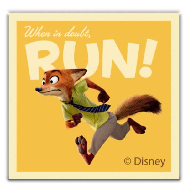 Parches Ropa Disney – Parche Impreso Ropa – Animales – Aventurer@s – (licencia oficial) – Zootopia – Zootrópolis – Nick Wilde – 6,4 x 6,1 cm. - Moda The Happy Patch