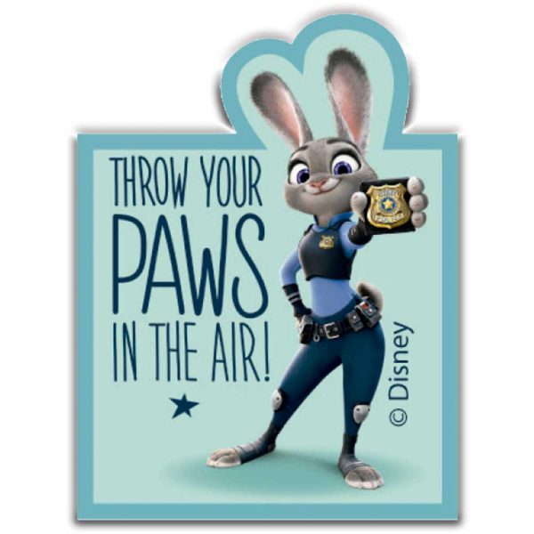 Parches Ropa Disney – Parche Impreso Ropa – Animales – Aventurer@s – (licencia oficial) – Zootopia – Zootrópolis – Judy Hoops – 5,4 x 7,1 cm. - Moda The Happy Patch