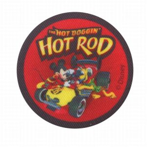 Parches Ropa Disney – Parche Impreso Ropa – Roadster Racers – Mickey & Pluto – 6,5 x 6,5 cm. - Moda The Happy Patch