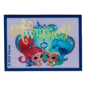 Parches Ropa Shimmer & Shine – Parche Impreso Ropa – Magia – (licencia oficial) – Shimmer & Shine – Fantasía – Amig@s – Amistad – Genio – 5,5 x 7,5 cm. – Moda The Happy Patch