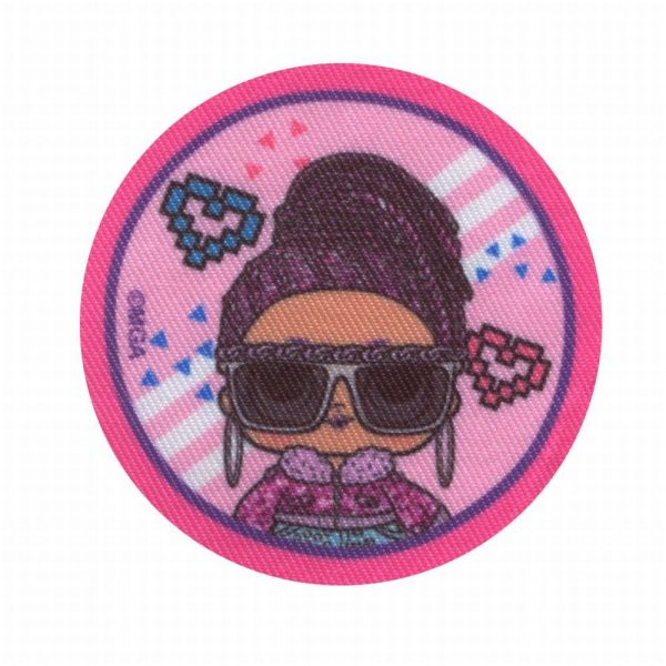Parches Ropa Lol – Parche Impreso Ropa – (licencia oficial) – Lol Surprise – Pop – Tendencias – Estilo Urbano – Niños y Niñas – 6,5 x 6,5 cm. - Moda The Happy Patch