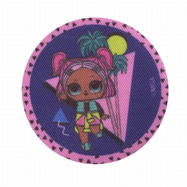 Parches Ropa Lol – Parche Impreso Ropa – (licencia oficial) – Lol Surprise – Urban – Tendencias – Estilo Urbano – Niños y Niñas – 6,5 x 6,5 cm. - Moda The Happy Patch