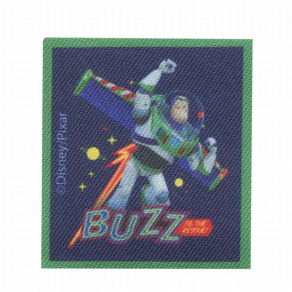 Parches Ropa Disney – Pixar – Parche Impreso Ropa – (licencia oficial) – Toy Story – Buzz LightYear – Juguetes – Juegos – Aventuras – Aventurer@s – Futuristas – Héroes – 6,2 x 6,7 cm. - Moda The Happy Patch