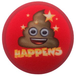 Parches Ropa Emoji – Parche Impreso Ropa – (licencia oficial) – Emoji – Shit – Caca – 6,0 x 6,0 cm. – Moda The Happy Patch