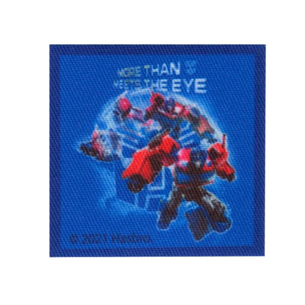 Parches Ropa Transformers – Parche Impreso Ropa – (licencia oficial) – The Transformers – Optimus Prime – Autobots – Robots – Guerreros – 6,0 x 6,0 cm. - Moda The Happy Patch