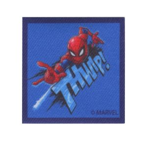 Parches Ropa Marvel – Parche Impreso Ropa – Héroes – (licencia oficial) – Spiderman – 6,0 x 6,0 cm. – Moda The Happy Patch
