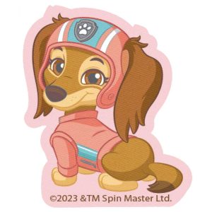 Parches Ropa La Patrulla Canina – Parche Impreso Ropa – (licencia oficial) – Paw Patrol – Liberty – Mascotas – Animales – Perro Salchicha – 5,5 x 6,5 cm. – Moda The Happy Patch