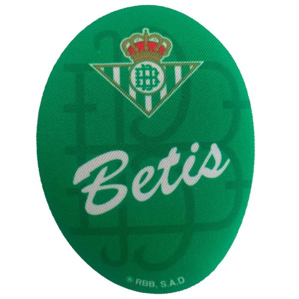 Parches Ropa Fútbol Deportes – Parche Impreso Ropa – (licencia oficial) – Real Betis Balompié – Escudo – 11,0 x 8,0 cm. – Moda The Happy Patch