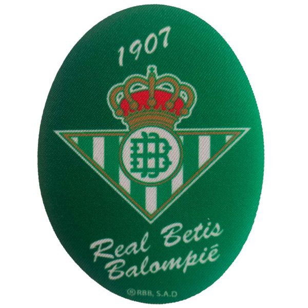 Parches Ropa Fútbol Deportes – Parche Impreso Ropa – (licencia oficial) – Real Betis Balompié – Escudo – 11,0 x 8,0 cm. – Moda The Happy Patch