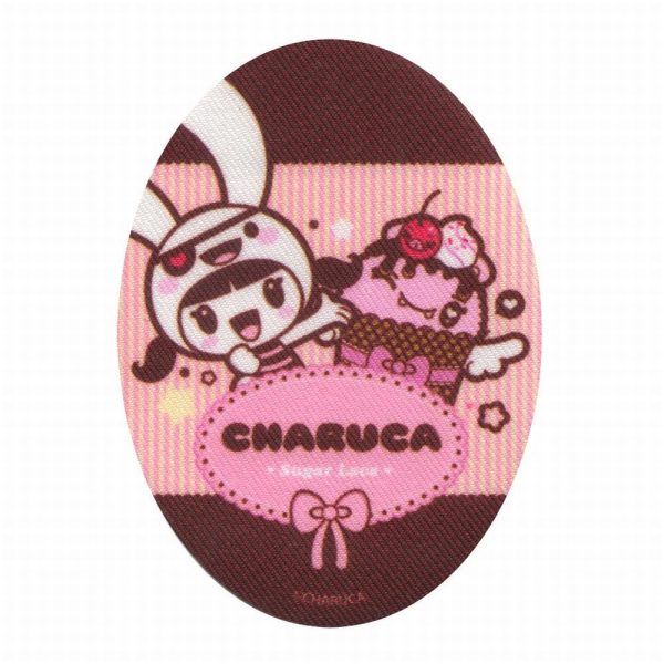 Parches Ropa Charuca – Parche Impreso Ropa – Kawaii – (licencia oficial) – Charuca Classic – Charuca & Friends – Niñas – Muñecas – Tiernos – Cute – Party – Fiesta – Pasteles – CupCake – Alegría – Conejo – Rabbit – 11,0 x 8,0 cm. - Moda The Happy Patch