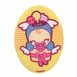 Parches Ropa Charuca – Parche Impreso Ropa – Kawaii – (licencia oficial) – Charuca Baby – Baby – Bebé – Comida – CupCake – Muñecos – Tiernos – Cute – 11,0 x 8,0 cm. - Moda The Happy Patch
