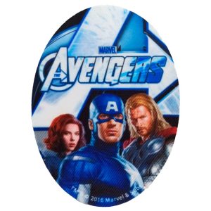 Parches Ropa Marvel – Parche Impreso Ropa – Héroes – (licencia oficial) – The Avengers Team – Equipo Los Vengadores – Capitán América & Black Widow & Thor – Guerrer@s – 11,0 x 8,0 cm. - Moda The Happy Patch