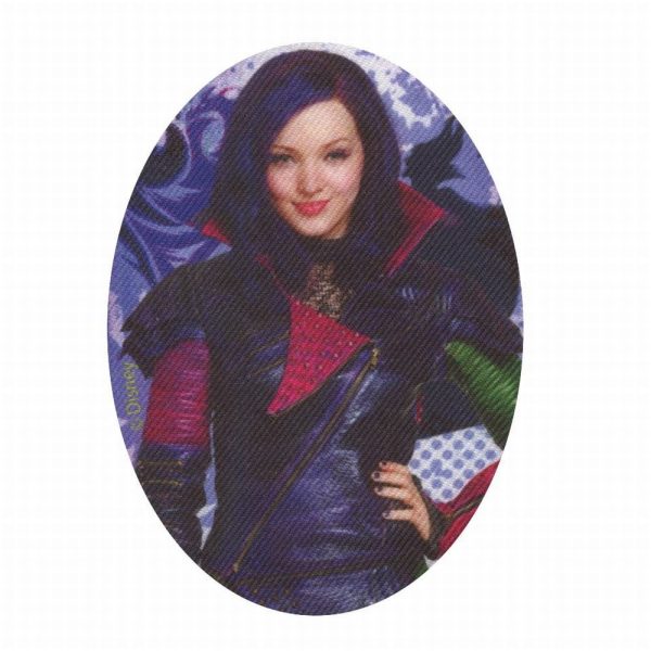 Parches Ropa Disney – Parche Impreso Ropa – (licencia oficial) – Descendants – Mal – Tendencias – Estilo – 11,0 x 8,0 cm. - Moda The Happy Patch