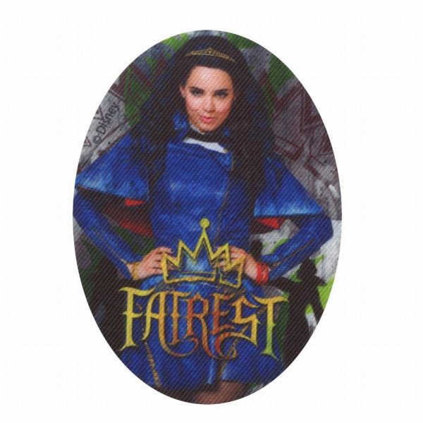 Parches Ropa Disney – Parche Impreso Ropa – (licencia oficial) – Descendants – Evie – Tendencias – Estilo – 11,0 x 8,0 cm. - Moda The Happy Patch