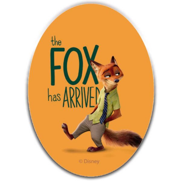 Parches Ropa Disney – Parche Impreso Ropa – Animales – Aventurer@s – (licencia oficial) – Zootopia – Zootrópolis – Nick Wilde – 11,0 x 8,0 cm. - Moda The Happy Patch