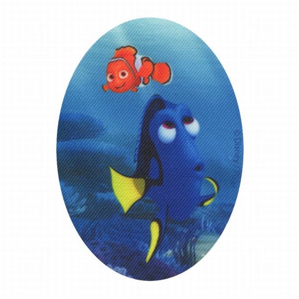 Parches Ropa Disney – Pixar – Parche Impreso Ropa – (licencia oficial) – Buscando Dory – Nemo & Dory – Animales – Peces – Mar – 11,0 x 8,0 cm. - Moda The Happy Patch