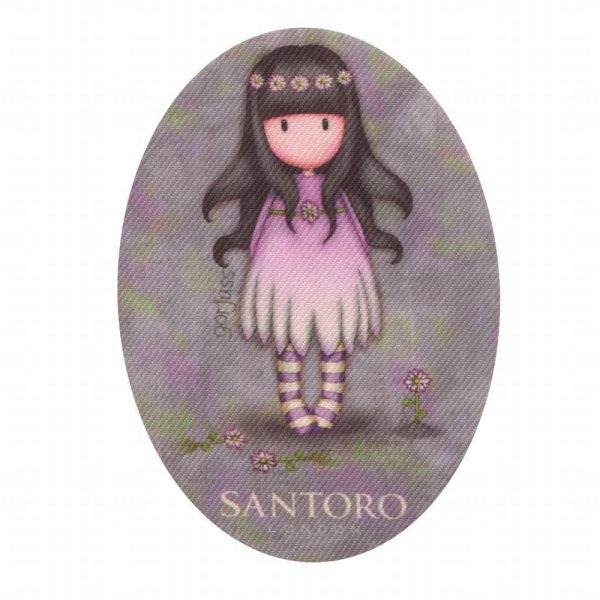 Parches Ropa Gorjuss – (licencia oficial) – Parche Impreso Ropa – Gorjuss – Niñas – Muñecas – Dulces – Tiernos – Sentimientos – 11,0 x 8,0 cm. - Moda The Happy Patch