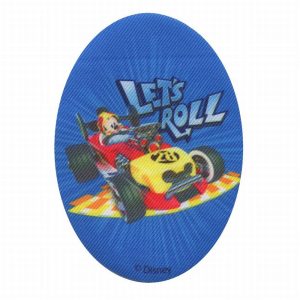 Parches Ropa Disney – Parche Impreso Ropa – Roadster Racers – Mickey – 11,0 x 8,0 cm. - Moda The Happy Patch