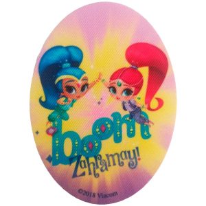 Parches Ropa Shimmer & Shine – Parche Impreso Ropa – Magia – (licencia oficial) – Shimmer & Shine – Fantasía – Amig@s – Amistad – Genio – 11,0 x 8,0 cm. – Moda The Happy Patch