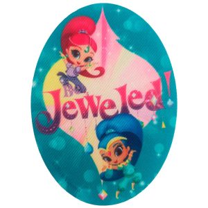 Parches Ropa Shimmer & Shine – Parche Impreso Ropa – Magia – (licencia oficial) – Shimmer & Shine – Fantasía – Amig@s – Amistad – Genio – 11,0 x 8,0 cm. – Moda The Happy Patch